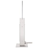 Worstenvuller handmatig 7 L roestvrij staal zilverkleurig 4