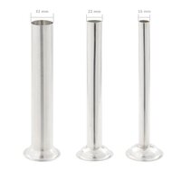 Worstenvuller handmatig 7 L roestvrij staal zilverkleurig 8