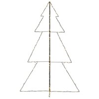 Kegelkerstboom 240 LED&amp;apos;s binnen en buiten 118x150 cm 6