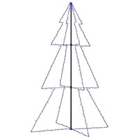 Kegelkerstboom 240 LED&amp;apos;s binnen en buiten 118x150 cm 2