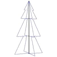 Kegelkerstboom 300 LED&amp;apos;s binnen en buiten 120x220 cm 2