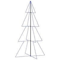 Kegelkerstboom 360 LED&amp;apos;s binnen en buiten 143x250 cm 2