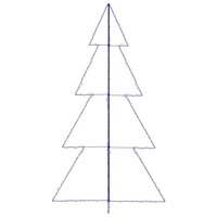 Kegelkerstboom 360 LED&amp;apos;s binnen en buiten 143x250 cm 5