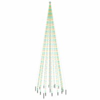 Kerstboom met grondpin 1134 LED&amp;apos;s meerkleurig 800 cm 2
