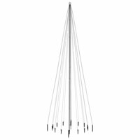 Kerstboom met grondpin 1134 LED&amp;apos;s meerkleurig 800 cm 3