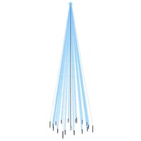 Kerstboom met grondpin 1134 LED&amp;apos;s blauw 800 cm 2