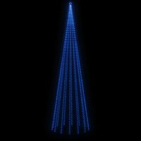 Kerstboom met grondpin 1134 LED&amp;apos;s blauw 800 cm 4