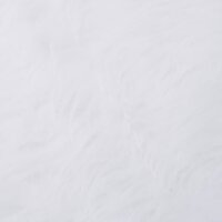 Kerstboomrok 90 cm kunstvacht wit 5