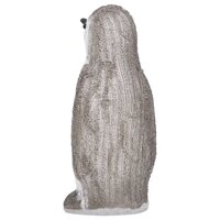 Kerstfiguur pingu&iuml;n LED binnen en buiten 30 cm acryl 7