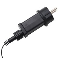 Kerstdecoratie kerstman en rendieren opblaasbaar LED 130 cm 10