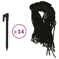 Sneeuwpopfamilie opblaasbaar met LED&amp;apos;s 360 cm 8