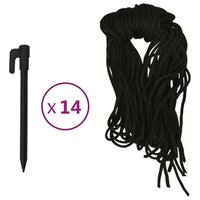 Sneeuwpopfamilie opblaasbaar met LED&amp;apos;s 500 cm 8