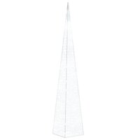 Lichtkegel decoratief LED 60 cm acryl koudwit 2
