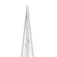 Lichtkegel decoratief LED 60 cm acryl blauw 7