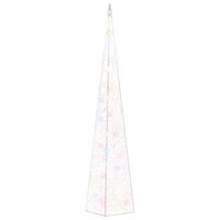 Lichtkegel decoratief LED 90 cm acryl meerkleurig 2