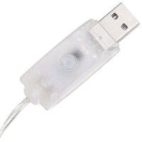 Lichtkegel decoratief LED koudwit 120 cm acryl 6