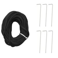 Lichtkegel aan vlaggenmast 180 cm 200 LED&amp;apos;s warmwit 9