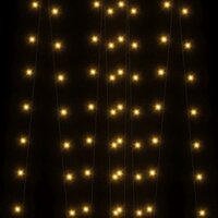 Lichtsnoeren 2 st met 2x200 LED&amp;apos;s solar binnen/buiten warmwit 5