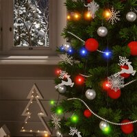 5 st Lichtslinger met 200 LED&amp;apos;s solar binnen/buiten meerkleurig 4