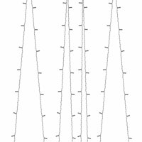 5 st Lichtslinger met 200 LED&amp;apos;s solar binnen/buiten meerkleurig 7