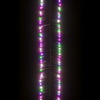 Lichtslinger cluster met 1000 LED&amp;apos;s pastel meerkleurig 11 m PVC 5