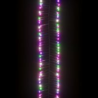 Lichtslinger cluster met 2000 LED&amp;apos;s pastel meerkleurig 17 m PVC 5