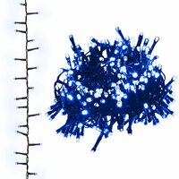 Lichtslinger compact met 2000 LED&amp;apos;s blauw 45 m PVC 2