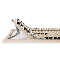 Lattenbodem met 28 latten 7 zones 140x200 cm 4