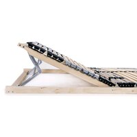 Lattenbodems 2 st met 42 latten 7 zones 80x200 cm 4