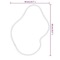 Wandspiegel 50x40 cm goudkleurig 6