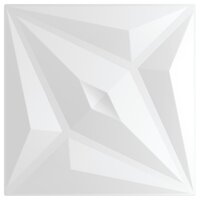 12 st  Wandpanelen ster 3 m&sup2; 50x50 cm XPS wit 2