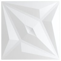 24 st Wandpanelen ster 6 m&sup2; 50x50 cm XPS wit 2