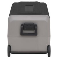 Koelbox met wielen en adapter 36 L PP en PE zwart en grijs 6