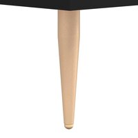 Schoenenkast 30x35x105 cm bewerkt hout zwart 10