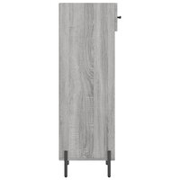 Schoenenkast 30x35x105 cm bewerkt hout grijs sonoma eikenkleur 7