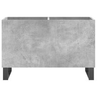 Platenkast 74,5x38x48 cm bewerkt hout betongrijs 4