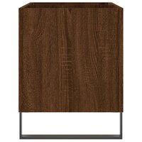 Platenkast 74,5x38x48 cm bewerkt hout bruin eikenkleur 5