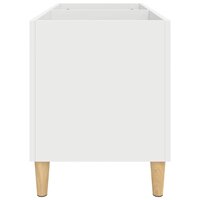 Platenkast 74,5x38x48 cm bewerkt hout wit 6