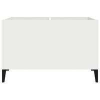 Platenkast 74,5x38x48 cm bewerkt hout wit 5