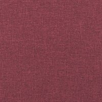 Tweezitsbank 140 cm stof wijnrood 7