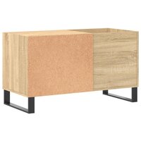 Platenkast 85x38x48 cm bewerkt hout sonoma eikenkleurig 6