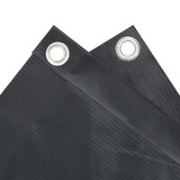 Balkonscherm 90x500 cm oxford stof antraciet 3