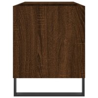 Platenkast 85x38x48 cm bewerkt hout bruin eikenkleur 5