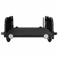 Fietstrailer oxford stof en ijzer zwart 5