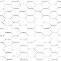 Kippengaas 25x1,2 m gegalvaniseerd staal zilverkleurig 4