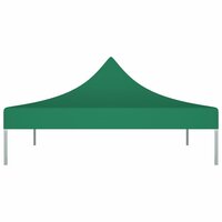 Partytentdak 270 g/m&sup2; 3x3 m groen 3