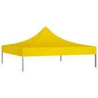 Partytentdak 270 g/m&sup2; 3x3 m geel 2