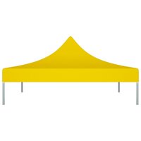 Partytentdak 270 g/m&sup2; 3x3 m geel 3