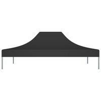 Partytentdak 270 g/m&sup2; 4,5x3 m zwart 3