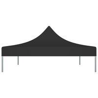 Partytentdak 270 g/m&sup2; 4,5x3 m zwart 4